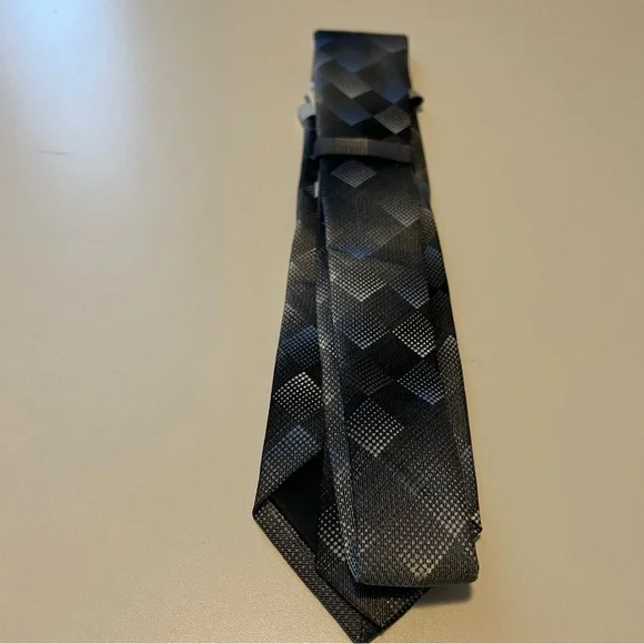 Men's Perry Ellis, Alfani and Club Room Gray Blue Tie Set